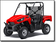 Kawasaki Teryx 750 red