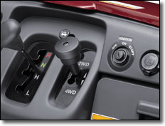 Kawasaki MULE 610 UTV Dashboard