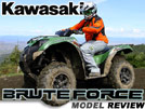 2012 Kawasaki Brute Force 4x4 750 EPS Utility ATV Ride Review