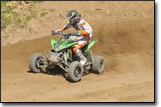 Team Green Kawasaki Russel Shumaker ATV