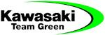 Kawasaki Team Green ATV Racing Logo Small