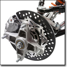 KTM 505 SX ATV Wave Rotors