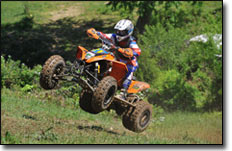 KTM ATV Rider David Crane 525 XC