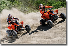 KTM 450 SX and 505 SX ATV