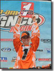 Angel Atwell KTM ATV Champion Podium