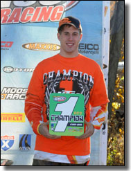 Josh Kirkland KTM ATV Champion Podium