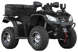 2010 KYMCO MXU 375 IRS Shaft Drive Utility ATV