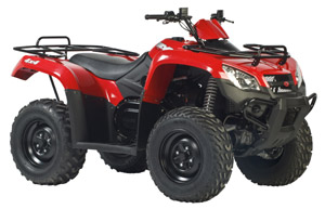 2010 KYMCO MXU 375 IRS Shaft Drive Utility ATV