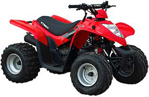 2014 KYMCO Mongoose 90 Youth ATV