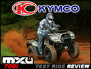 2015 KYMCO MXU 700i Review