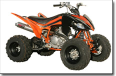 LRD Performance Yamaha Raptor 250 ATV Exhaust