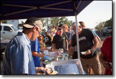 88 Live to ride benefit dinner line