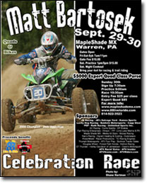 Matt Bartosek ATV Race 