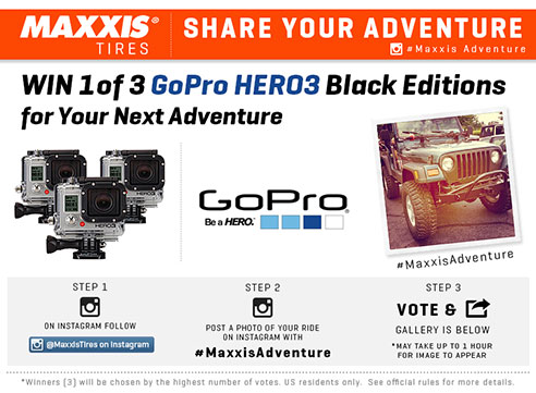 Maxxis GoPro Camera Contest
