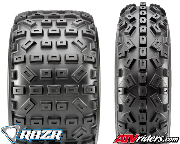 ATV Tires 2 4ply Pair of Maxxis Razrcross Rear 18x10-8 