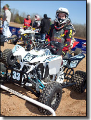 #33 Calen McGinty - Suzuki LTR450 ATV