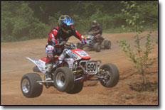 Ray Burns Autism Awareness ATV Racer