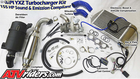 Mountain Performance Yamaha YXZ 155HP Turbo Kit