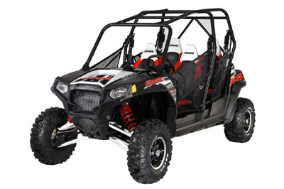 2012 RANGER RZR 4 800 EPS UTV -Black Red Robby Gordon