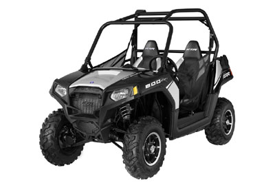 2012 RANGER RZR 800 Side-by-Side -Black/Liquid Silver 