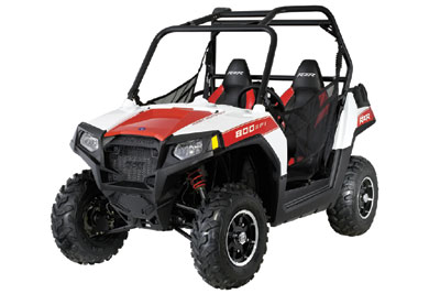 2012 RANGER RZR 800 Side-by-Side -White Lightning/Red