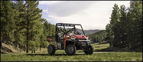 2013 Polaris RANGER XP 900 SxS / UTV Solar Red