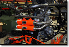 Polaris RZR XP 1000 SxS HMF Dual Exhaust