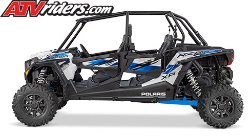  RZR XP 4 Turbo EPS Matte White Lightning