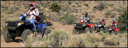 Polaris Sportsman Utility ATV Trail Ride