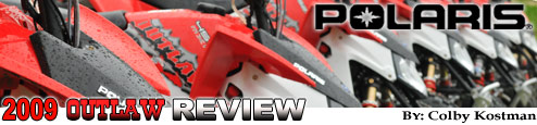 Polaris Outlaw 525 IRS  & 525 S ATV Test Ride Review