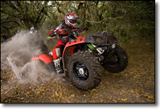 Rath Racing's Daryl Rath Woods Riding on Sportsman 850 XP