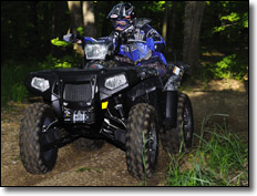 Polaris Sportsman 550 XP Utility ATV Mossy Oak Camo