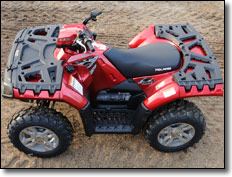 2009 Polaris Sportsman 850 XP Utility ATV Mossy Oak Camo