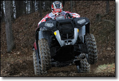 2009 Polaris Sportsman 850 XP Utility ATV Mossy Oak Camo