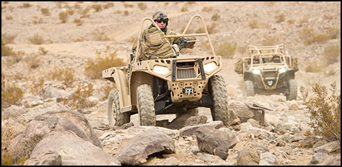 Polaris Defense Lightweight Tactical All Terrain Vechicles