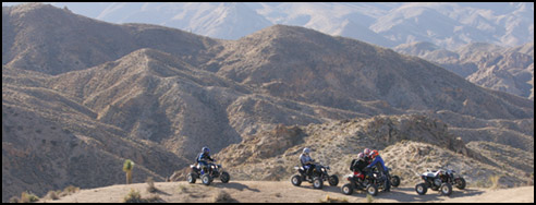 Jaw Bone Canyon  and the 2007 Polaris Outlaw 525 