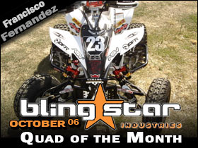 2006 Bling Star Quad of the Month - October: Francisco