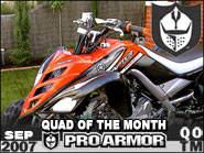 2007 Yamaha Raptor ATV  QOTM