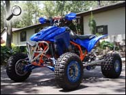QOTM ATV Honda TRX450R Orange