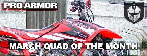 March Quad of the Month ATV Header 