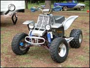 front Yamaha QOTM Banshee ATV