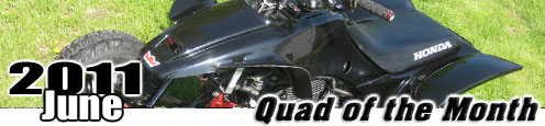 Chase Ottway's Honda TRX 450R ATV - Quad of the Month