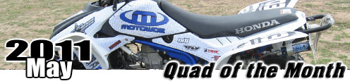 Chase Ottway's  Honda TRX 450R ATV - Quad of the Month