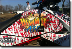 Quad of the Month - December 2012 - Joe Rodaligo's Honda 450R ATV Sport ATV