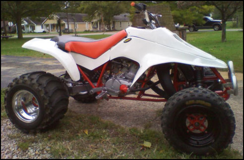 1987 Suzuki LT500R Quadzilla ATV