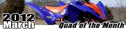 Jordan Trimble 's 2008 Yamaha Raptor 250 ATV