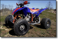 2008 Yamaha Raptor 250 ATV