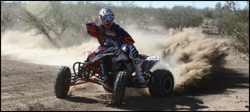 Conrad Funke's KTM 450 SX ATV