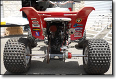 Joshua Ibrao's Honda 250R ATV