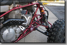 Brandon Kranz' Honda 400EX Sport ATV